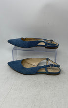 Load image into Gallery viewer, Guess Womens Blue Pointed Toe Flat Slingback Sandals Size 7.5M