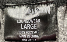 Load image into Gallery viewer, True Religion Mens Black Drawstring Pockets Loungewear Pants Size L With Tag
