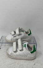Load image into Gallery viewer, Adidas Toddler Boys Stan Smith CF BZ0520 White Green Sneakers Shoes Size 5K