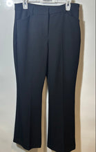 Load image into Gallery viewer, Express Womens Black Flat Front Pockets Straight Leg Dress Pants Size 8