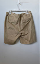 Load image into Gallery viewer, J.Crew Womens Khaki Flat Front Stretch Slash Pockets Chino Shorts Size 10