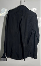Load image into Gallery viewer, Hugo Boss Mens Black Collared Slim Fit Long Sleeve Button-Up Shirt Size 2XL