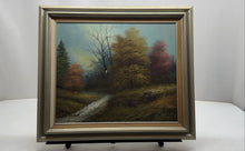 Load image into Gallery viewer, Oil Painting Of A Country Landscape Labeled As Massed Produced Decorative Art