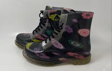 Load image into Gallery viewer, Diviana Womens Almah Multicolor Round Toe Lace-Up Ankle Rain Boots Size 11