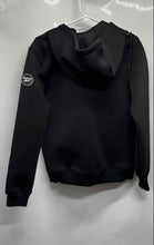 Load image into Gallery viewer, Reebok Mens Black Long Sleeve Pockets Full-Zip Jacket Size Small