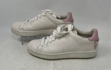 Load image into Gallery viewer, Coach Womens C101 Q8096 White Pink Low Top Lace-Up Sneaker Shoes Size 9B