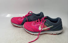 Load image into Gallery viewer, Nike Womens Lunar Forever 4 704932-600 Gray Pink Lace-Up Running Shoes Size 8