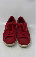 Load image into Gallery viewer, Puma Womens Vikky 367409 02 White Red Suede Lace-Up Sneakers Shoes Size 7