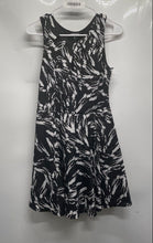 Load image into Gallery viewer, Express Womens Black White Swirl Print Party Cocktail Fit & Flare Dress Size 6