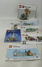 Load image into Gallery viewer, Lot Of 7 Pcs Assorted Lego Disney & Jurassic World Instruction Manual Books