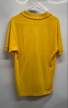 Load image into Gallery viewer, Lacoste Mens Yellow Cotton Classic Fit Short Sleeve Golf Polo Shirt Size S