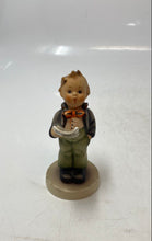 Load image into Gallery viewer, 1960-63 Goebel M.I. Hummel Home Decorative The Soloist 4.75'' Porcelain Figurine
