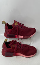 Load image into Gallery viewer, Adidas Womens NMD R1 FZ4631 Burgundy Low Top Lace-Up Sneaker Shoes Size 6