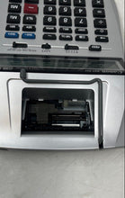Load image into Gallery viewer, Canon P27-DH 12-Digit Printing Calculator With Clock And Calendar Not Tested