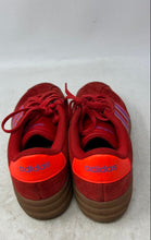 Load image into Gallery viewer, Adidas Womens VL Court Bold JI0482 Red Suede Lace-Up Sneaker Shoes Size 6.5