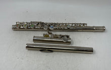 Load image into Gallery viewer, Silver-Tone Standard Design Closed Hole Concert Flute In Hard Case