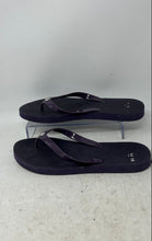 Load image into Gallery viewer, Coach Womens Classic G3775 Purple Rubber Slip-On Flip-Flop Sandals Size 8B