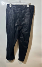 Load image into Gallery viewer, INC International Concepts Womens Black Animal Print Straight Leg Jeans Sz 12/31