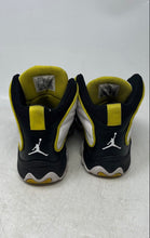 Load image into Gallery viewer, Nike Kids Air Jordan Pro Strong Black White Yellow Basketball Shoes Size 5Y