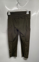 Load image into Gallery viewer, Lululemon Womens Green Elastic Waist Pull-On Activewear Capri Leggings Size 4