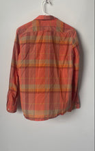 Load image into Gallery viewer, Gap Womens Multicolor Plaid The Fitted Boyfriend Button-Up Shirt Size Small