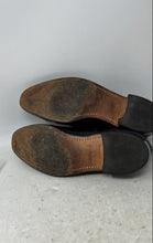 Load image into Gallery viewer, Johnston & Murphy Mens Melton Black Cap Toe Lace-Up Oxford Dress Shoes Size 9.5D