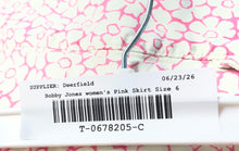 Load image into Gallery viewer, Bobby Jones Womens White Pink Floral Pockets Side Zip Golf Mini Skort Size 6