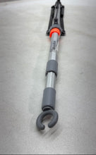 Load image into Gallery viewer, Silver-Tone Gray Aluminum Telescope Equatorial Mount Adjustable Tripod