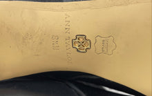 Load image into Gallery viewer, Ann Taylor Womens Velleta Black Calf Hair Leather Ankle Booties Size 8 1/2M