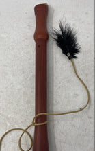 Load image into Gallery viewer, Woodi USA Brown Recorder Woodwind Instrument Flute With Feather Accent And Case
