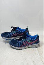 Load image into Gallery viewer, Asics Womens Gel Venture 7 1012A476 Navy Blue Pink Sneaker Shoes Size 8.5