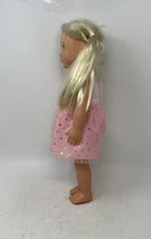 Load image into Gallery viewer, Our Generation Millie 18 Pink Sequined Dress Blonde Hair Gray Eyes Fashion Doll