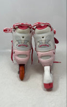 Load image into Gallery viewer, Nemone Unisex Kids Pink 4-In-1 Adjustable Roller Blades Inline Skates Sz 13C-3Y