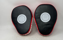 Load image into Gallery viewer, Red Boxing Pads Curved Focus Punching Mitts For Training Martial Arts Set 2 Pcs