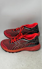 Load image into Gallery viewer, Asics Mens Dynaflyte T6F8Y Red Orange Lace-Up Low Top Running Shoes Size 9