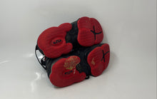 Load image into Gallery viewer, Nike Kids LeBron 19 EP Black Red Leather Lace-Up Sneaker Shoes Size 6.5Y