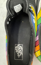 Load image into Gallery viewer, Vans Unisex Off The Wall Multicolor Refract Rainbow Sneaker Shoes Size M9 W10.5