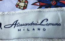 Load image into Gallery viewer, Alessandro Lamura Mens Multicolor Print Long Sleeve Button-Up Shirt Size 14