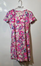 Load image into Gallery viewer, Lilly Pulitzer Womens Multicolor Printed Short Sleeve Mini Dress Size XXS