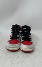 Load image into Gallery viewer, Nike Unisex Baby Air Jordan 1 AQ2665-161 White Red Black Sneakers Shoes Size 8C