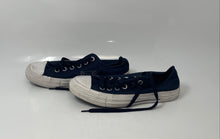 Load image into Gallery viewer, Converse Mens Chuck Taylor All Star Blue Lace-Up Low Top Sneaker Shoes Size 4.5