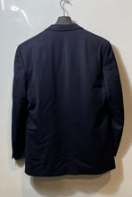 Load image into Gallery viewer, Jones New York Mens Navy Blue Notch Lapel Pockets Three-Button Blazer Size 40L