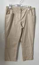 Load image into Gallery viewer, 7th Avenue New York & Company Womens Beige Straight Leg Cropped Pants Size 6
