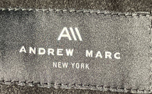 Load image into Gallery viewer, Andrew Marc Womens Black Notch Lapel Buttoned Cuffs Pockets Overcoat Size XS