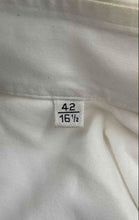 Load image into Gallery viewer, Authentic Versace Mens White Long Sleeve Dress Shirt Size EUR 42 Stained