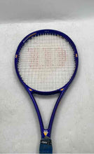 Load image into Gallery viewer, Set Of 2 Pcs Wilson Graphite Quad Black Blue Sporting Equipment Tennis Racquet