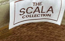 Load image into Gallery viewer, The Scala Collection Womens Brown Woven Wide Brim Fedora Hat Size X-Large