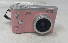 Load image into Gallery viewer, Pink 48.0 Mega Pixels Hello Kitty Stickers Portable Digital Camera Not Tested