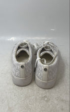Load image into Gallery viewer, Michael Kors Womens Keaton White Gray Monogram Lace-Up Sneaker Shoes Size 6.5 M