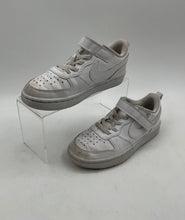 Load image into Gallery viewer, Nike Boys Court Borough Low Recraft DV5457-100 White Sneakers Shoes Size 13C